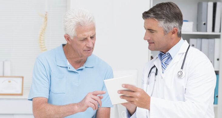 A prostatite crónica nun home é unha boa razón para ver un médico para o tratamento